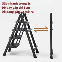 Thang xếp 3-5 bậc, thang ghế thông minh chữ A, tải trọng 300kg, tiện lợi tiết kiệm diện tích dùng chung cư