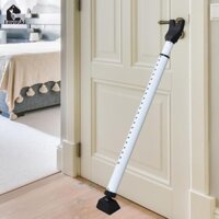 Thanh an ninh cửa Thanh hỗ trợ có thể mở rộng An toàn Núm cửa Onto Dễ dàng sử dụng Nút chặn cửa Nẹp cửa cho sân nhà