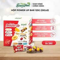 Thanh Bar Power Up, Hộp 125g (5 Thanh) - Your Superfood