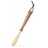 Thanh Cà Phê Bàn Chải Gỗ Chắc Chắn Bàn Chải Làm Sạch Máy Mài Bột Đất Bàn Chải Làm Sạch Đen Quả óc chó Lông Bàn Chải KF10