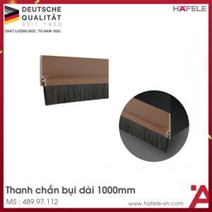 Thanh chắn bụi bằng nhựa màu nâu 1000mm DIY Häfele 489.97.112