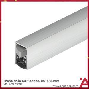 Thanh chắn bụi dạng chổi 1000mm đế nhôm Hafele 489.97.912