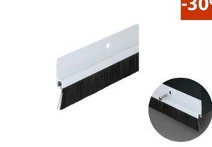 Thanh chắn bụi dạng chổi 800mm đế nhôm Hafele 489.97.910