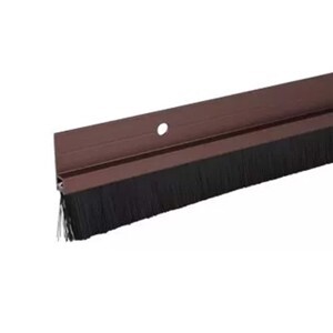 Thanh chắn bụi dạng chổi màu nâu 900mm Hafele 489.97.121