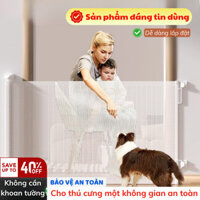 Thanh Chặn Cầu Thang C&M BABY Nhựa An Toàn Điều Chỉnh Dài 1.4m - 3m Bảo Vệ An Toàn Cho Bé