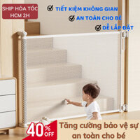 Thanh Chắn Cửa Cầu Thang Thanh Chặn Cầu Thang Cho Bé LoveNook Chất Liệu Nhựa An Toàn Thích Hợp Mọi Loại Cửa 1.4m 3m