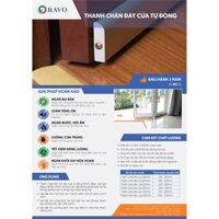 THANH CHẶN CỬA TỰ ĐỘNG RAVO