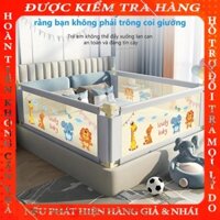 Thanh chắn giường cho bé, Bản nâng cấp mới nhất thành chặn giường dạng trượt cao tối đa 92cm có phù hợp bé trai, bé gái