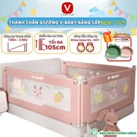 Thanh Chắn Giường Cho Bé V-BABY NV01 & N1S/N2 & NV02 Mới Nhất 2025 - 1 Thanh Chắn 1 Mặt