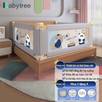 Thanh chắn giường cho bé BABYTREE cao cấp nâng hạ 1 bên có khóa 2 chiều an toàn chất liệu bền bỉ