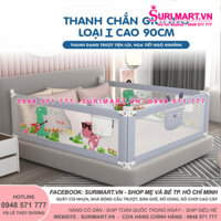 Thanh chắn giường Khủng Long / Thanh chặn giường (giá 1 thanh 2m2)