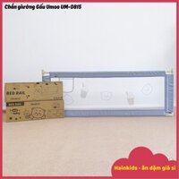 Thanh Chặn Giường Kiêm Quây Cũi Gấu Umoo UM-0815, Chốt Vàng Mở 1 Bên, Có Tăng Giảm Chiều Cao, Không Cần Khoan Vạt Giường