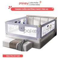 Thanh chắn giường Pakey Pro A3 Màu Xám Size 1m8