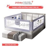 Thanh chắn giường Pakey Pro A3 Màu Xám Size 1m6