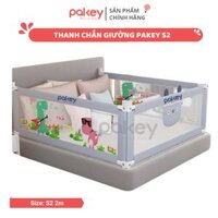 Thanh chắn giường Pakey S2 Màu Ghi Size 2m