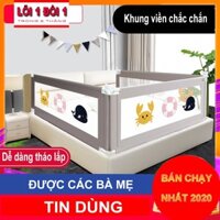 THANH CHẮN GIƯỜNG TRẺ EM - THANH CHẮN BỌC XỐP ĐỀ PHÒNG VA ĐẬP- TÙY CHỈNH ĐỘC CAO PHÙ HỢP - CHẮC CHẮN - CỰC TỐT