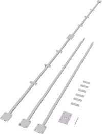 Thanh Chống Mo uốn cong cánh cửa  gỗ/ cửa tủ/ mặt bàn/ gọn kiềm ván 2m (bộ 2 thanh 1m) (bộ) sản phẩm hỗ trợ