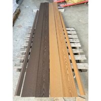 Thanh đa năng bản lớn làm cổng, hàng rào, kt 142*10*2900mm, gỗ nhựa ngoài trời, vân chuyển cắt 95cm