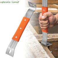 Thanh đai ốc giới hạn UPSCALE, Tay cầm cao su với thanh Pry hình lục giác M4-M6, Dụng cụ tháo móng tay bằng thép không gỉ đa chức năng chống trượt đầu góc kéo móng tay