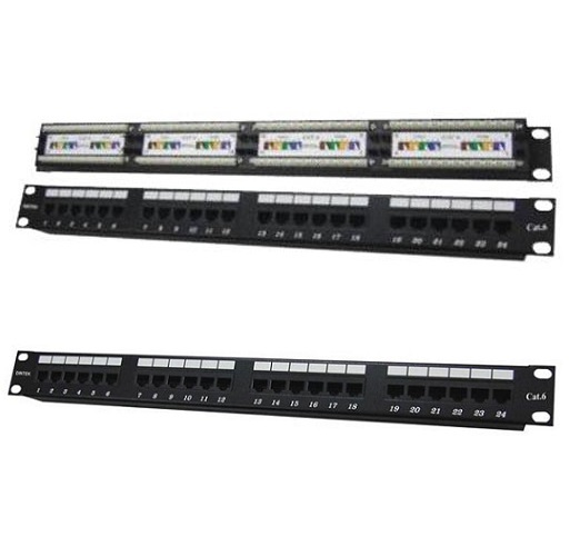 Thanh đấu nối cáp Patch panel 48 Port DINTEK CAT6 1402-04012