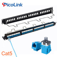 Thanh đấu nối Patch Panel 24 Port Cat6, PicoLink PL-S1U24X-C5