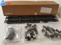 Thanh đấu nối, patch panel 48 cổng cat5e AMP nhân liền