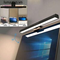 Thanh đèn màn hình máy tính LUNAZAP, Chức năng thời gian mờ vô cấp Đèn treo màn hình, Bảo vệ mắt tiết kiệm không gian Không có màn hình Đèn LED bất đối xứng Đèn màn hình PC LED ban đêm