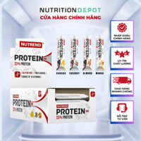 Thanh dinh dưỡng Protein Bar Nutrend bổ sung protein (Hộp 24 thanh x 55g) - Nutrition Depot Vietnam
