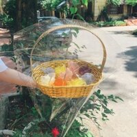 {Thanh Fruit-Hỏa Tốc} Màng Co PVC, Màng Co Nhiệt, Khay Trái Cây, Giỏ Quà Tết Loại  cao cấp