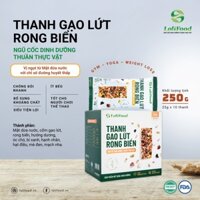 Thanh Gạo Lứt Rong Biển LoliFood 250g (25g x 10 gói)