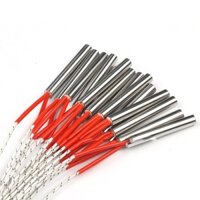 Thanh gia nhiệt 1 đầu phi 16mm, điện trở 1 đầu, thanh gia nhiệt sấy khuôn. Phi 16mm.