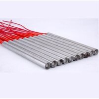 Thanh gia nhiệt phi 18mm, điện trở 1 đầu, thanh gia nhiệt sấy khuôn, Phi 18mm.