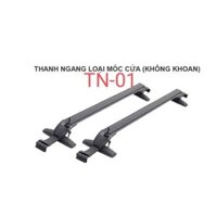 Thanh giá nóc ngang ô tô ⚡ HÀNG LOẠI 1 ⚡  Thanh ngang mui xe hơi mẫu TN-01, chở đồ đạc tiện dụng