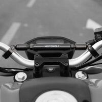 Thanh giằng ghi đông nhôm CNC motowolf cao cấp Yamaha PG1
