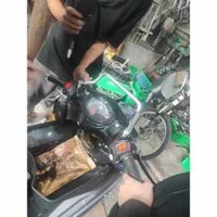 Thanh giằng ghi đông pat mở rộng bắt trợ sáng điện thoại áp suất lốp .... cho Exciter