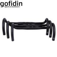 Thanh giằng xe đạp đường trường, Đường kính 31,8MM Dài 380 / 400MM Thanh uốn cong xe đạp gấp, Tay cầm uốn cong bằng nhôm Vô lăng xe đạp đa năng