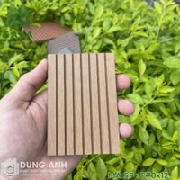 Thanh gỗ nhựa composite đa năng trang trí ngoài trời (E70x12) - Hàng Việt Nam chất lượng xuất khẩu