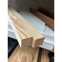 Thanh Gỗ Thông dày 5cm rộng 10cm dài 120cm đến 200cm dùng làm nẹp chỉ, khung tranh, làm thùng gỗ, DIY,..