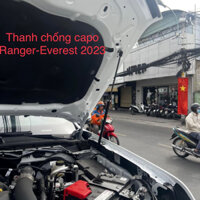 Thanh hạ cốp bửng bưởng ty thuỷ lực mở capo xe Ford Ranger 2023 2024 2025 GTR