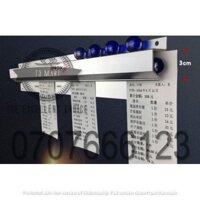 THANH INOX KẸP ODER CÓ BI CHẠY KÍCH THƯỚC 45CM, 60CM, 90CM DÙNG TRONG NHÀ HÀNG, QUÁN CAFE