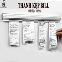 Thanh Kẹp Bill Không Vít, Không Khoan/Thanh Kẹp Order Dùng Cho Nhà Hàng, Quán Ăn
