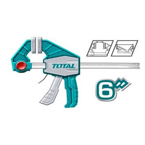 Thanh kẹp nhanh 150mm Total THT1340601