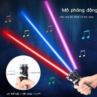 ◆☈❀Thanh kiếm lazer Star Wars Ánh sáng đồ chơi phát đèn flash huỳnh quang cho trẻ em-RPMN