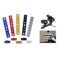 Thanh kim loại CNC 12cm gắn đèn trợ sáng chân kính Pát nhôm cắt CNC cao cấp , siêu dày.