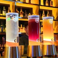 Thanh KTV Phát Sáng Rượu Pháo Bia Thùng Soda Cocktail Nước Ép Thương Mại Bình Câu Lạc Bộ Đêm Quán Rượu Bia Xô Đá / Bia