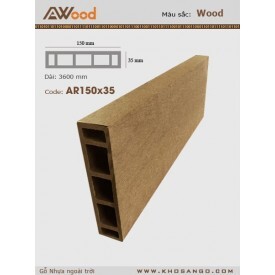 Thanh lam gỗ AWood AR150x35