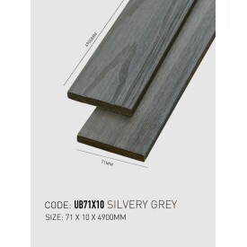 Thanh lam gỗ nhựa trang trí Ultrawood UB71X10