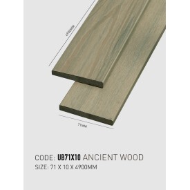 Thanh lam gỗ nhựa trang trí Ultrawood UB71X10