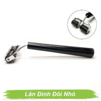 Thanh Lăn Đinh Đôi Inox Nhỏ, Dụng Cụ Diện Chẩn Loại 1 Cao Cấp ( Lăn Massage Mặt, Ngón Tay, Bàn Tay, Thư Giãn,.