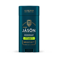 Thanh lăn khử mùi JASON MENS DEODORANT HEMP SEED OIL  ALOE